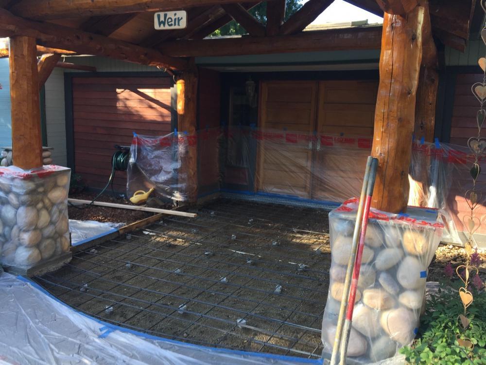 Stamped Concrete Patio GatorBar